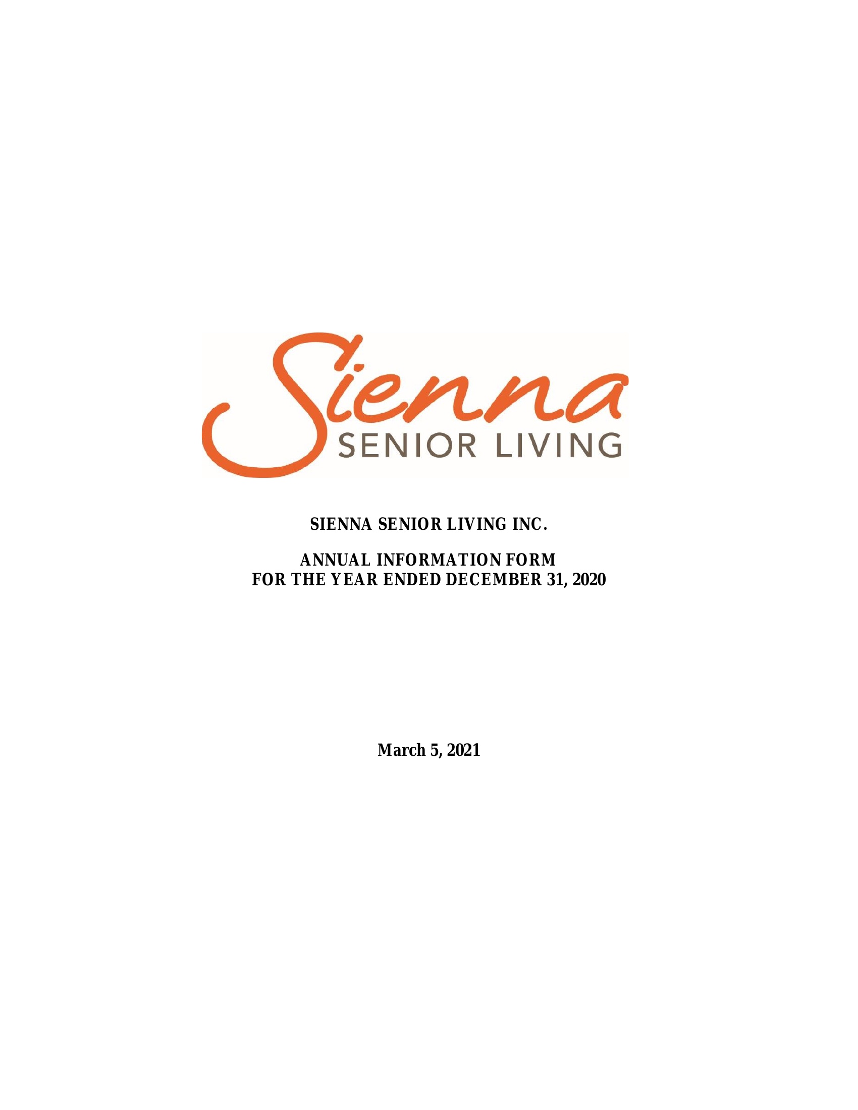 2020 Annual Information Form